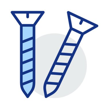 vida çivi araçları vektör çizim 