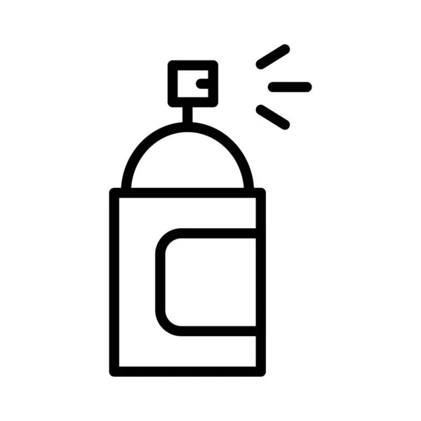 Sprühflasche Farbvektor Illustration — Stockvektor