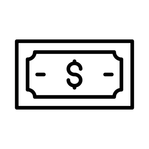 Cash Money Dollar Vector Illustration — Stock Vector