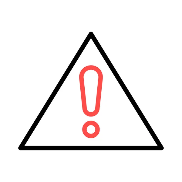 Warning Danger Caution Vector Illustration — Stock Vector