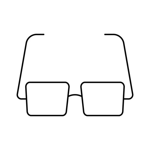 Lunettes Lunettes Lunettes Lunettes Vecteur Illustration — Image vectorielle