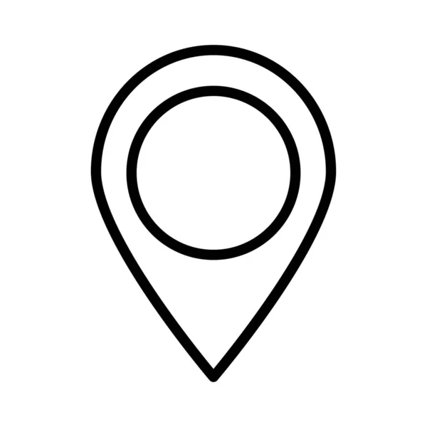 Χάρτης Τοποθεσίας Pin Διανυσματικά Εικονογράφηση — Διανυσματικό Αρχείο