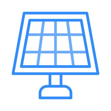 güneş paneli enerji vektör çizim 