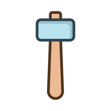 Onarım Araçları vektör çizim çekiç 