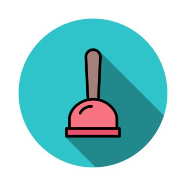 faraş temiz inşaat vektör çizim 