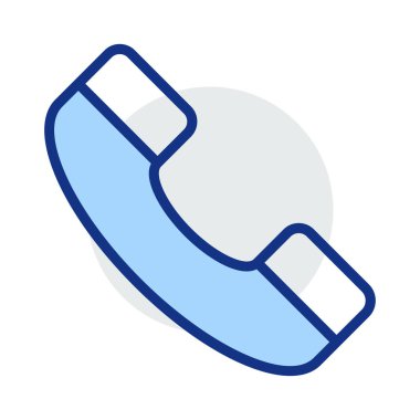 alıcı düz simgesi izole beyaz arka plan, vektör, illüstrasyon, arama kavramı 