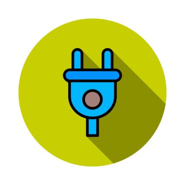 Bağdaştırıcı bağlantı tak vektör çizim 