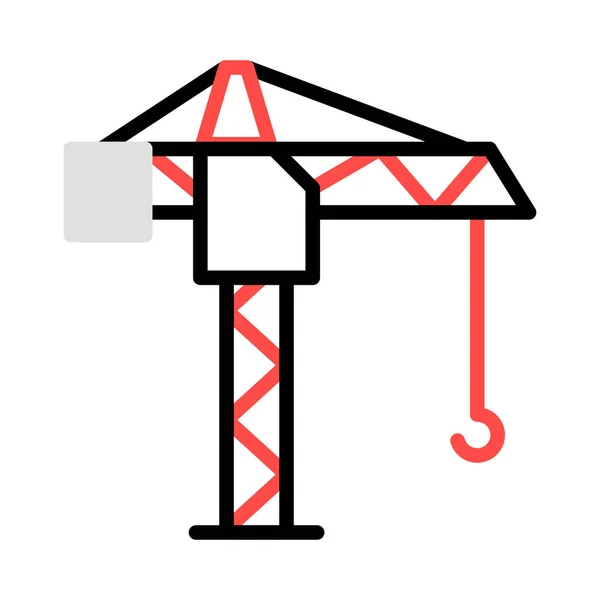Векторная Иллюстрация Крановых Подъемников — стоковый вектор