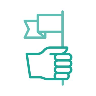 başarı hedefi başarı vektör çizim 