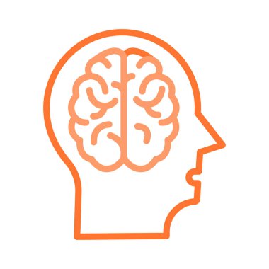 yaratıcı zihin beyin vektör çizim 