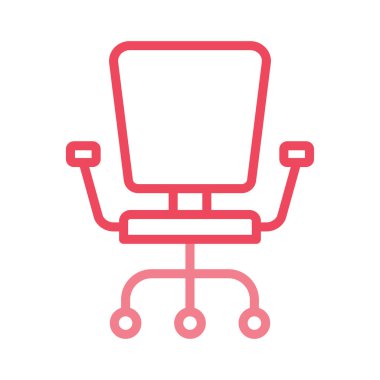 sandalye boş koltuk vektör çizim 