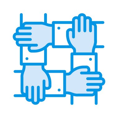 ekip çalışması çözüm grubu vektör çizim 