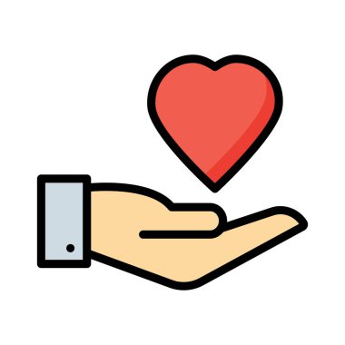 En sevdiğim aşk gibi vektör çizim 