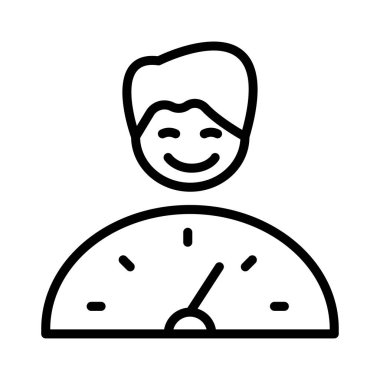 performans kullanıcı hesabı vektör çizim 