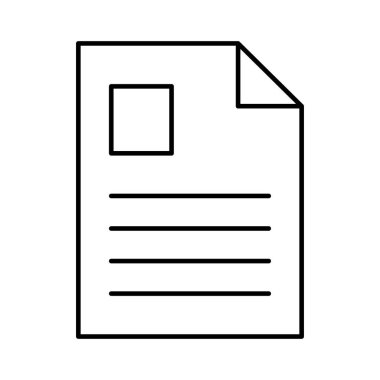 CV iş vektör çizim devam 