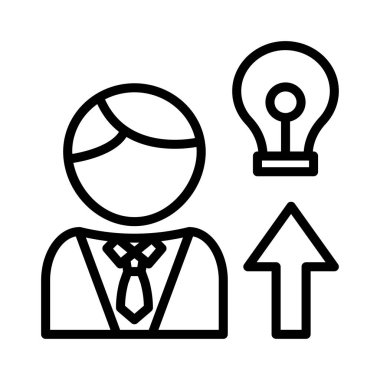 fikir yaratıcı yenilik vektör çizim 