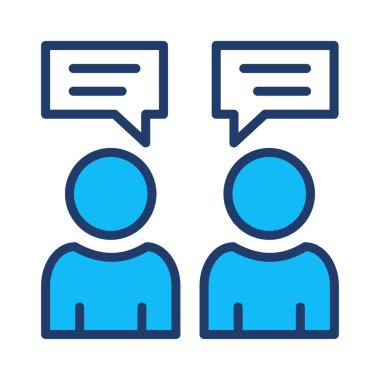 tartışma konferans vektör çizim Toplantı 