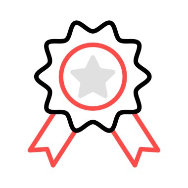 madalya rozet Ödülü vektör çizim 