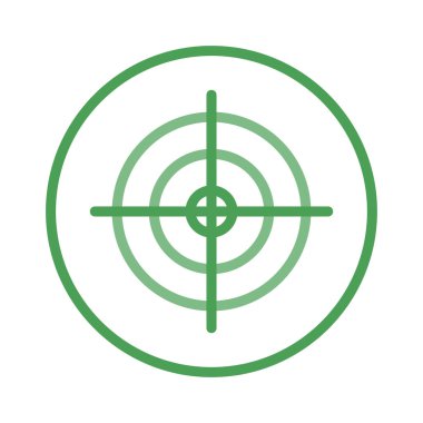 hedef odak hedefi vektör çizim 