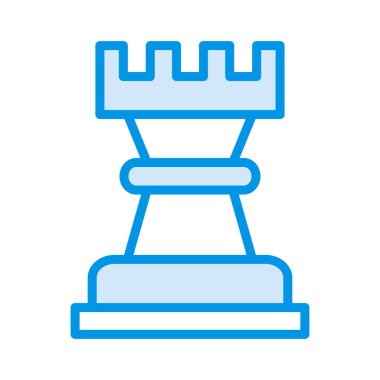 Satranç Strateji planlama vektör çizim 