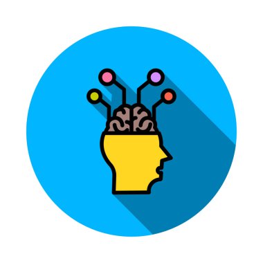 yaratıcı bir fikir yenilik vektör çizim 