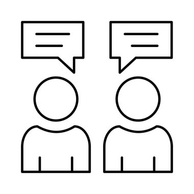 tartışma konferans vektör çizim Toplantı 