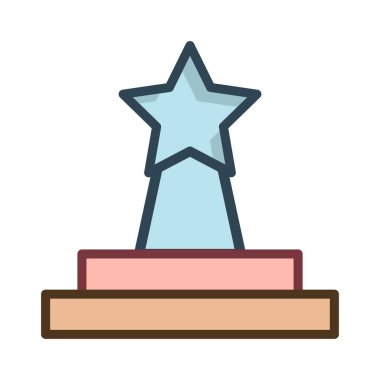 Başarı Ödülü Ödülü vektör çizim 