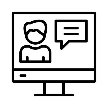 profil Kullanıcı Mesaj vektör çizim 