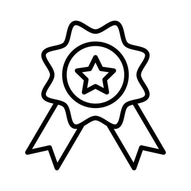 rozet Ödülü Ödülü vektör çizim 