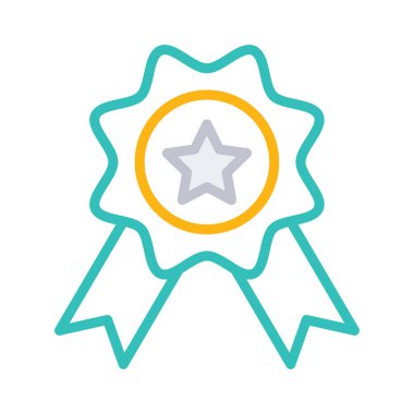 rozet Ödülü Ödülü vektör çizim 