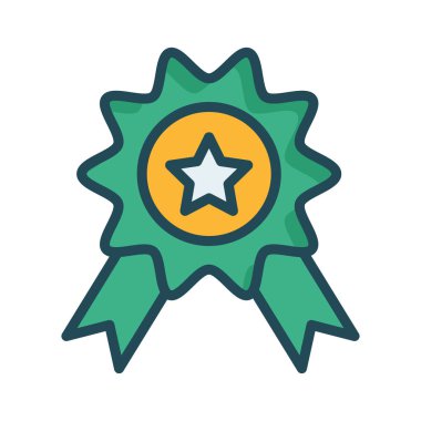 madalya rozet Ödülü vektör çizim 