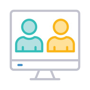 hesap kullanıcı profili vektör çizim 