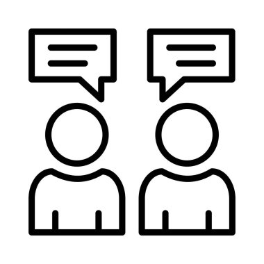 tartışma konferans vektör çizim Toplantı 