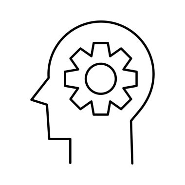 yaratıcı zihin fikir vektör çizim 