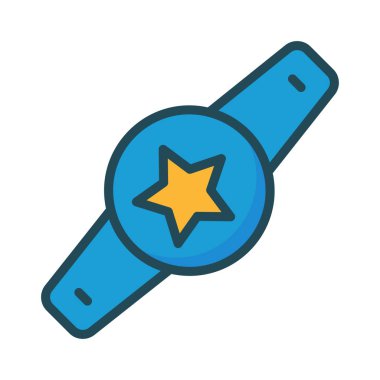 madalya rozet Ödülü vektör çizim 