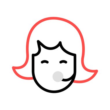 Destek Hizmetleri kulaklık vektör çizim 