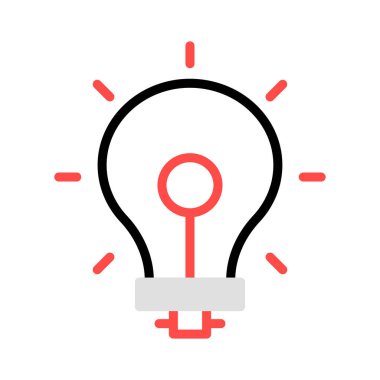 yaratıcı bir fikir yenilik vektör çizim 