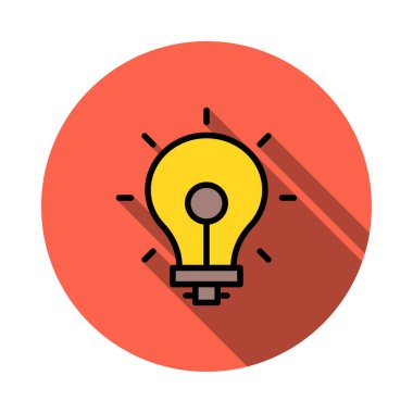 yaratıcı bir fikir yenilik vektör çizim 