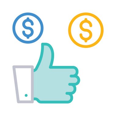 ödeme dokunun tarihlerde vektör çizim 