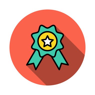 rozet Ödülü Ödülü vektör çizim 