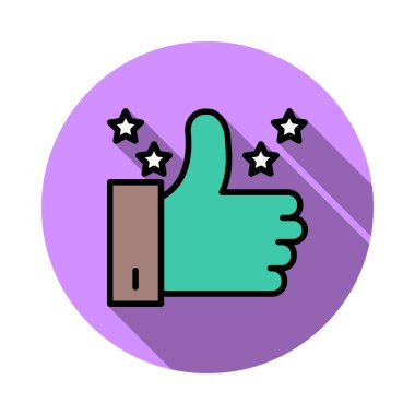 derecelendirme geri bildirim tarihlerde vektör çizim 