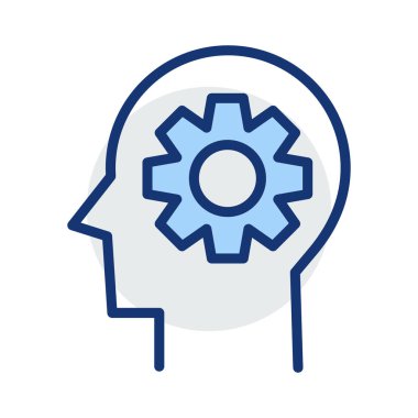 yaratıcı zihin fikir vektör çizim 