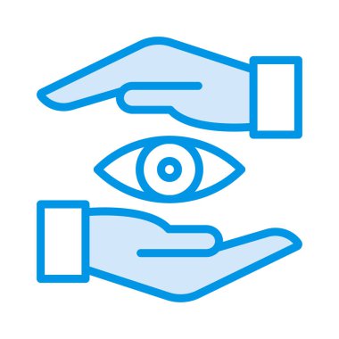 koruma güvenli görünüm vektör çizim 