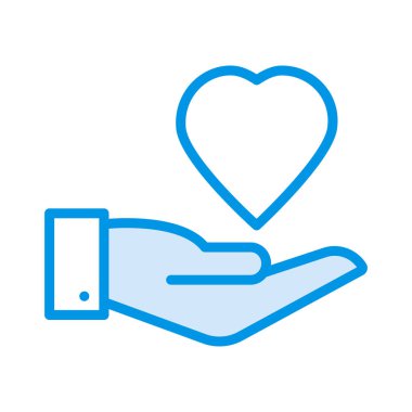 En sevdiğim aşk gibi vektör çizim 