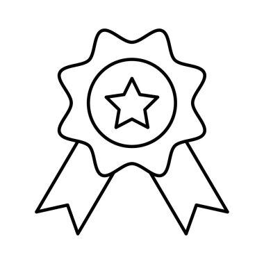rozet Ödülü Ödülü vektör çizim 