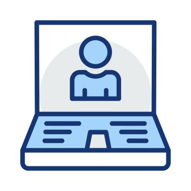 oturum açma hesabı kullanıcı vektör çizim 