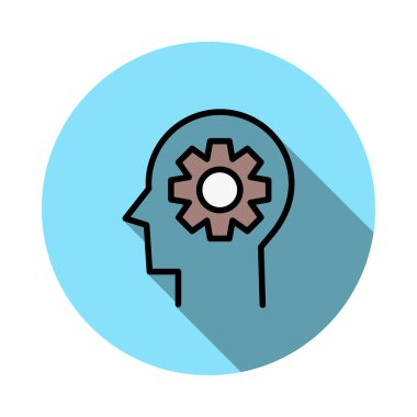 yaratıcı zihin fikir vektör çizim 