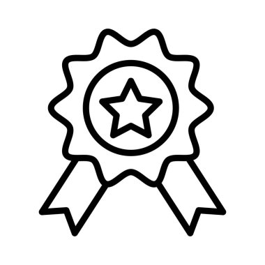 madalya rozet Ödülü vektör çizim 