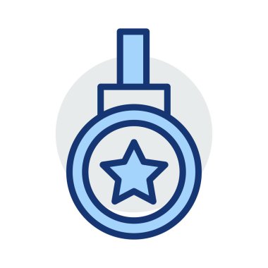 rozet madalya ödülü vektör çizim 