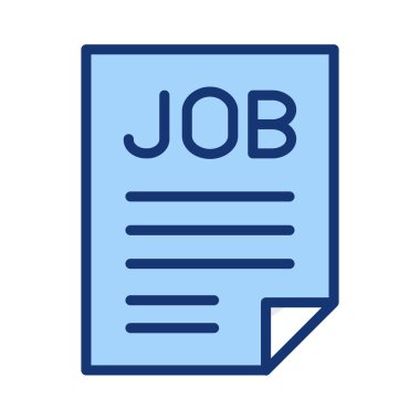 işi devam ettirin dosya vektör çizim 